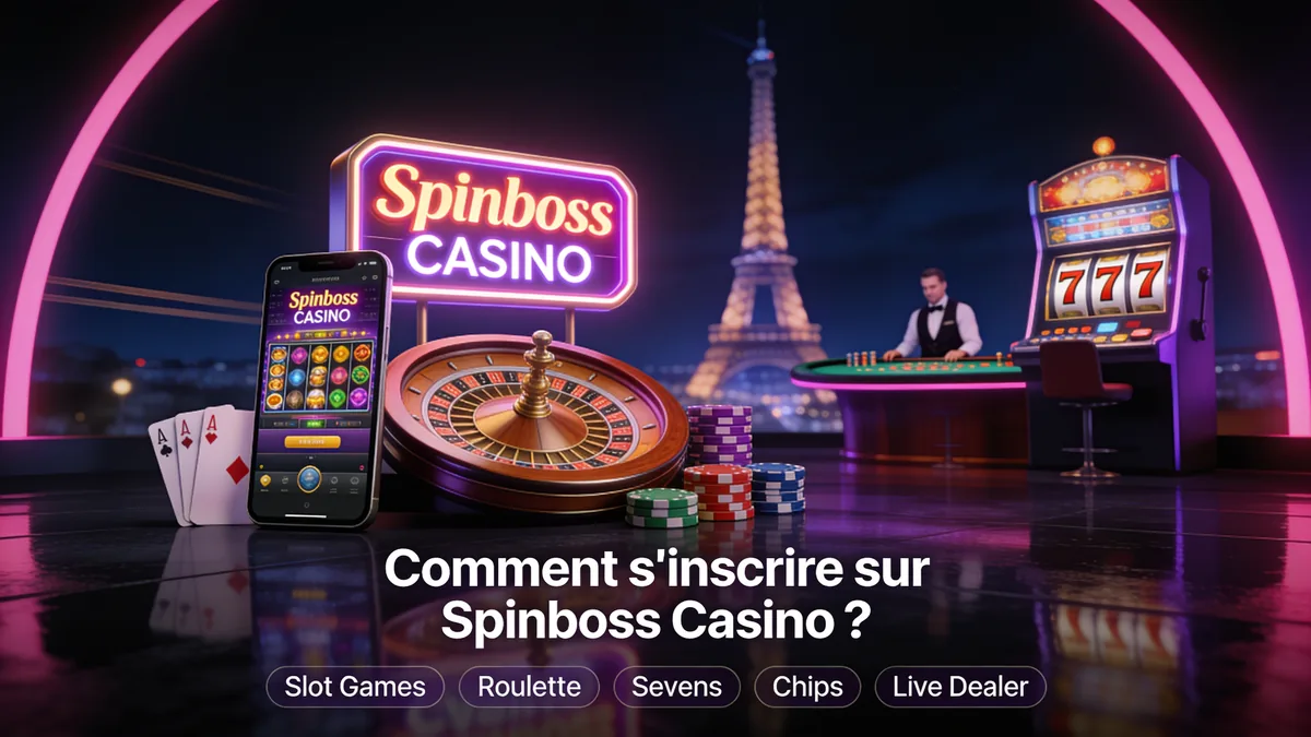 spinboss casino en France — Comment s'inscrire sur Spinboss Casino ?